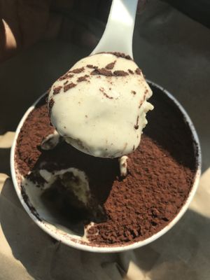 #vegantiramisu is delicious  at The Vegitaliano in Vaughan