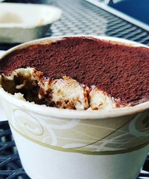 best dessert ever at The Vegitaliano in Vaughan