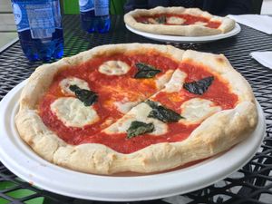Margherita pizza at The Vegitaliano in Vaughan