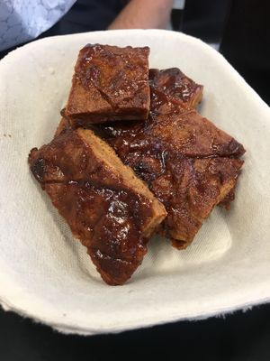 Bbq seitan ribs at The Vegitaliano in Vaughan