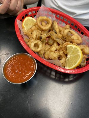 Calamari at The Vegitaliano in Vaughan