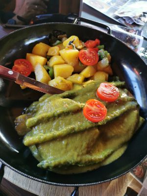 Veg schnitzel at Gostilna Pezdirc in Semic