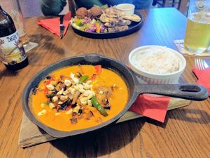 Vegan Curry at Pivohram Golar in Gornja Radgona