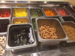 Build your own salads  at Tai Chi Bubble Tea - Mt Hope Ave in Rochester