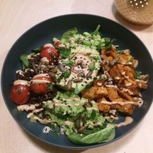 Yoda bowl at Veji  in Copenhagen