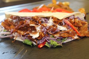 Now serving our kebabs at Sunshine Deli. We can even deliver! at Sunshine Deli in Sheffield
