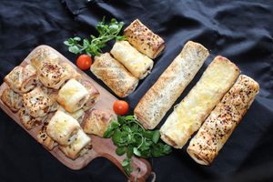Handcrafted Vegan Sausage Rolls at Sunshine Deli in Sheffield