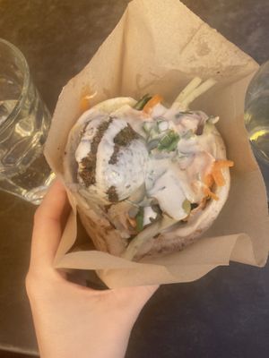   at Falafeleria - Sta Barbara in Madrid