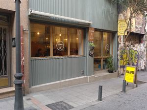 the restaurant at Falafeleria - Sta Barbara in Madrid