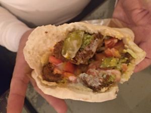 falafel at Falafeleria - Sta Barbara in Madrid