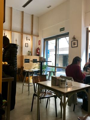 Restaurant at Falafeleria - Sta Barbara in Madrid