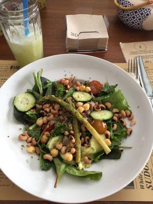 Create your own salad:) at Negra in Porto