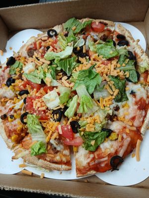 Vegan Tex Mex 🍕 at Waldo Pizza in Kansas City