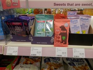 Vegan chocolate and other treats at Holland & Barrett - Springfields Factory Outlet in Spalding