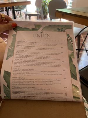   at Union Cafe in Antigua