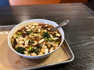 Shitake mushroom and tofu bowl at CoreLife Eatery in Allentown