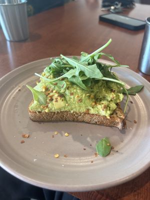 Avocado toast  at Five07 in Thousand Oaks