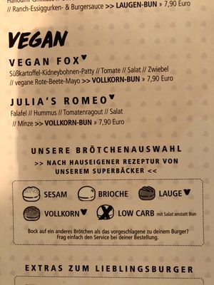Sone vegan options in the menu  and you can veganise also other items. Also nice sweet potatoes.  at Burgerheart in Ulm