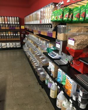 Bulk nuts & seeds at Bluff Country Co-op in Winona