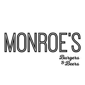 logo at Monroe's Burgers & Beers in Healesville