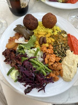 Buffet plate!  at Legumes - Hornsgatan in Stockholm
