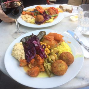 Buffet at Legumes - Hornsgatan in Stockholm