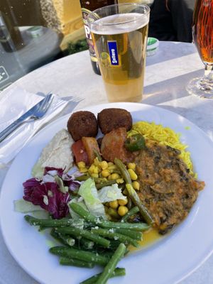 Almost everything on the buffe was vegan.   at Legumes - Hornsgatan in Stockholm