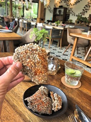 Sago crunchy. at Suay Restaurant in Phuket