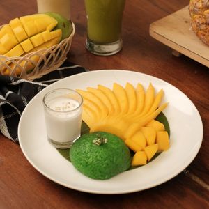 Mango Sticky Rice at Indochine Bistro in Yogyakarta