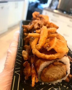 ‘Chicken’ katsu  at CB Sushi in Liverpool