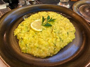 Risotto con Limone at Vegan Food Tours Rome in Rome