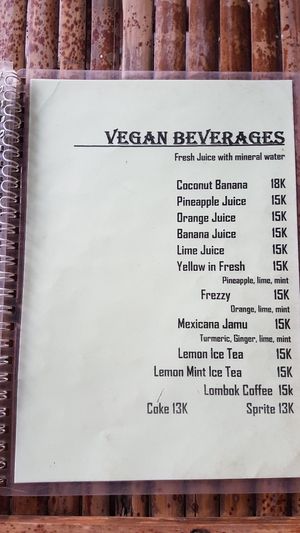 For a vegan guide to Bali & the Gilis visit www.the-vegan-travelers.com at Warung Mexicana in 