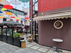 Side at Cozy Creperie & Coffee Shop in Vejle