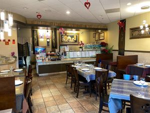 Dining area at Bamboo Garden in Chula Vista