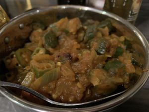 Karahi Bhindi  at Zeera in South Shields