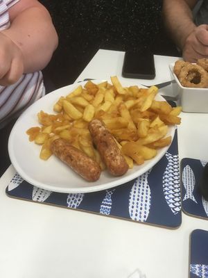Very poor sausage super 🙄 at Linda's Fish & Chips in Cullen