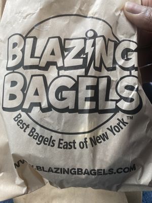 Packaging  at Blazing Bagels in Seattle