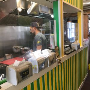 Kitchen  at Backyard Taco in Edgartown