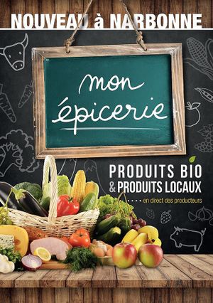 fly recto at Mon Epicerie in Narbonne