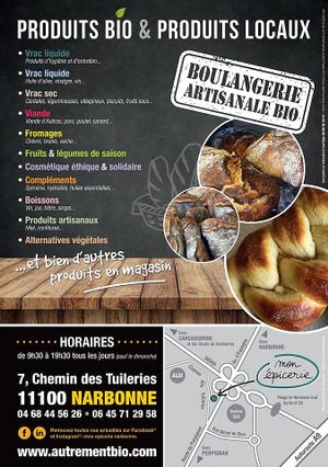 fly verso at Mon Epicerie in Narbonne