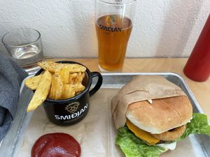 The whole shabang  at Smiðjan Brugghús in Vik