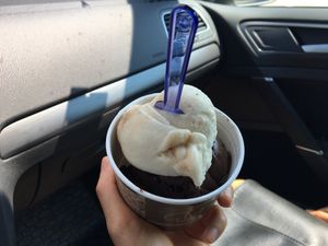 Banana and chocolate  at GM Caffe in Domzale