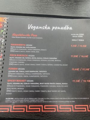   at Pizzeria Fuoriseria in Izola