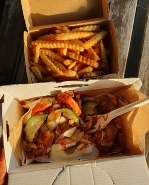 Vegabab at Bislett Kebab House - Grünerløkka in Oslo