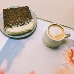 Carrot cake gluten free  at Cafe Berry in Paris