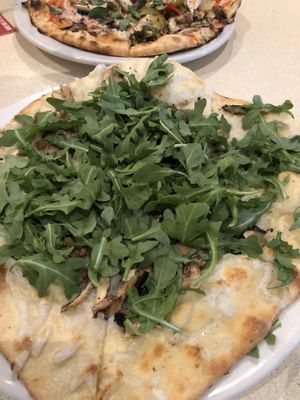 Arugula mushroom  at Brixx Wood Fired Pizza in Woodbridge