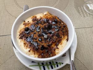 Creme Brûlée  at Gioia Caffetteria Gastronomia Vegana in Sassari