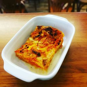 lasagna al ragù di verdure  at Gioia Caffetteria Gastronomia Vegana in Sassari