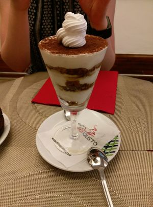 Tiramisu at Gioia Caffetteria Gastronomia Vegana in Sassari