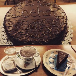 Sacher 😋 at Gioia Caffetteria Gastronomia Vegana in Sassari